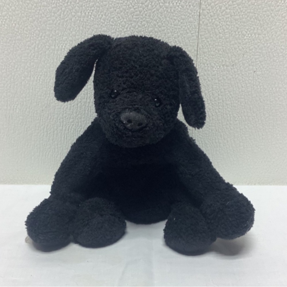 Sweet Rascals Mary Meyer Black Lab Puppy Dog Floppy Bean 9" Stuffed Animal Toy